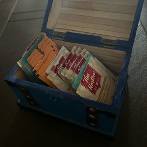 Hand Painted Tea Box